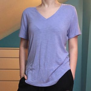 Old Navy luxe everyday purple/pink Vneck shirt